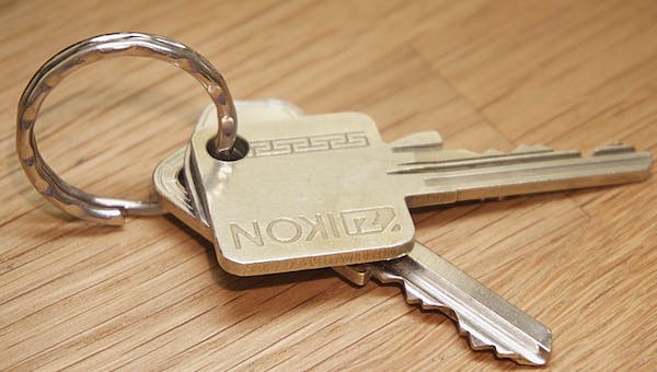 klíče od domu 